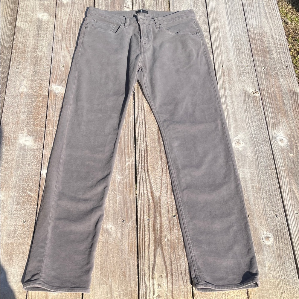 Men’s 7 For All Mankind Los Angeles  Slimmy gray casual pants
